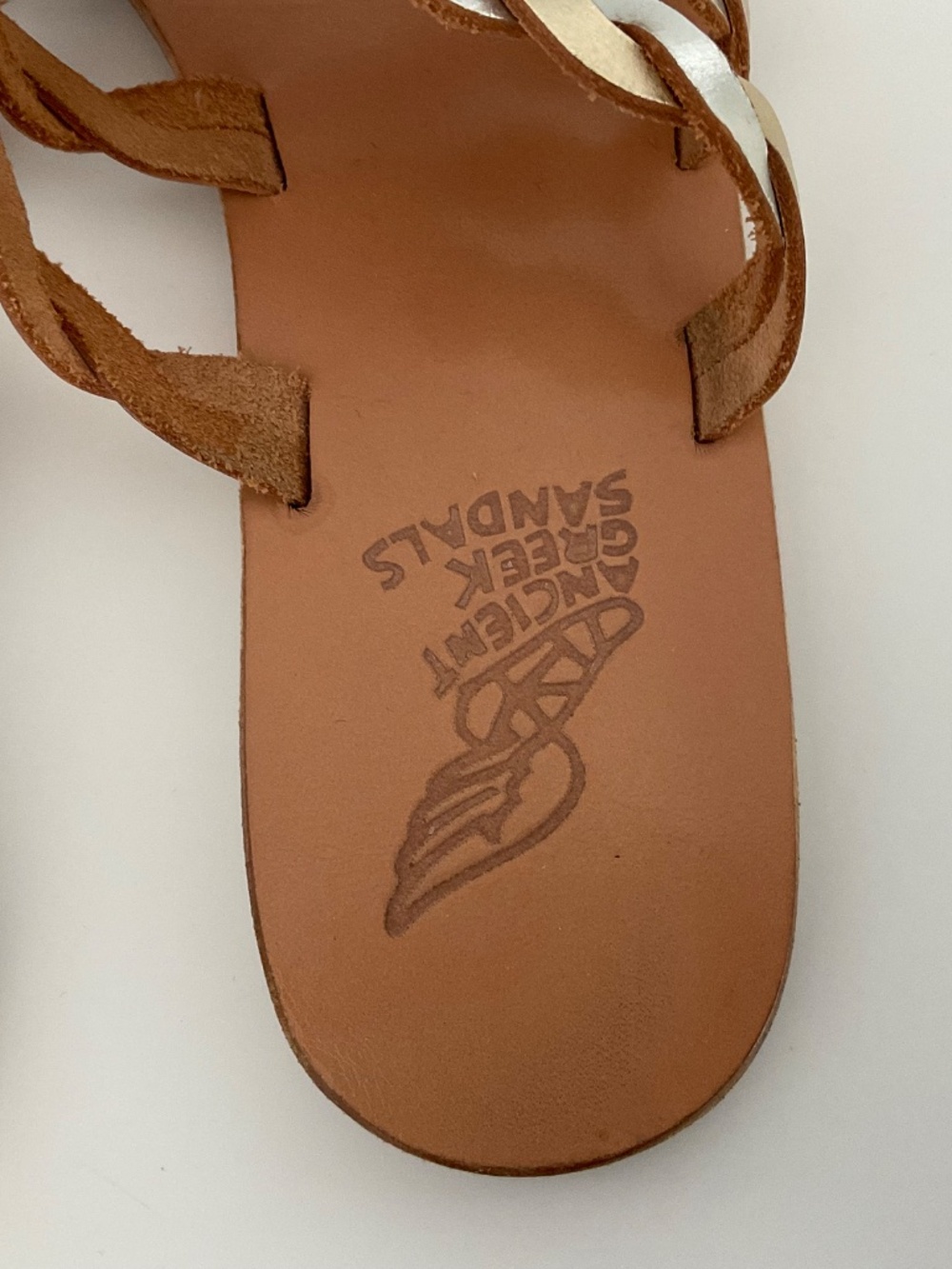 ANCIENT GREEK Flat Strap Sandal Size EU 41 - Picture 3 of 6
